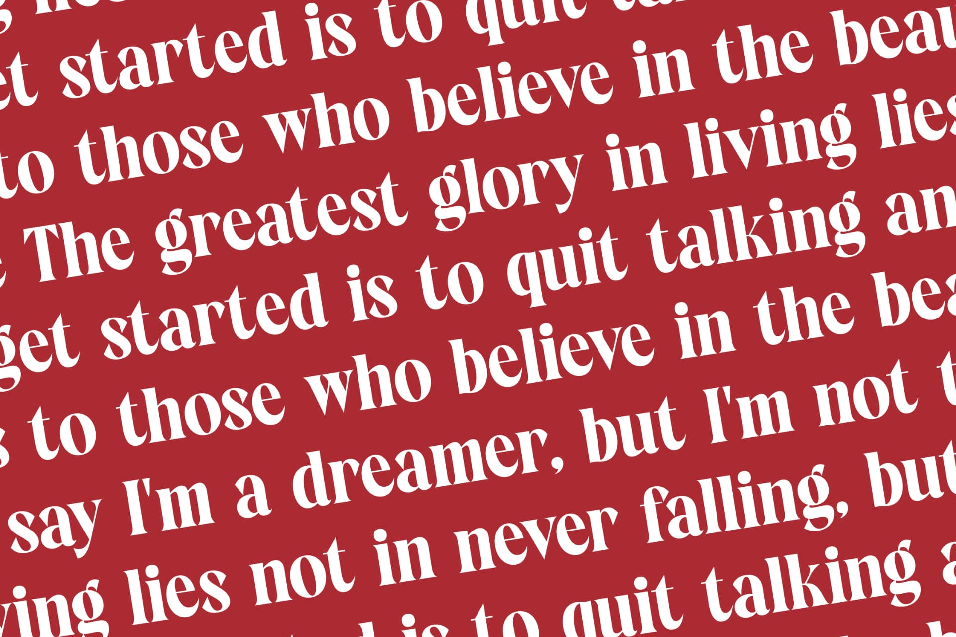 Preview 14 for Rosland - Display Serif Font