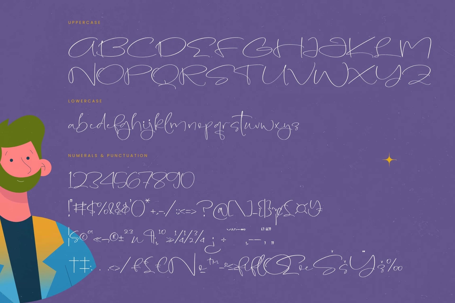 Preview 18 for Gates Smith - Stylish Handwritten Font