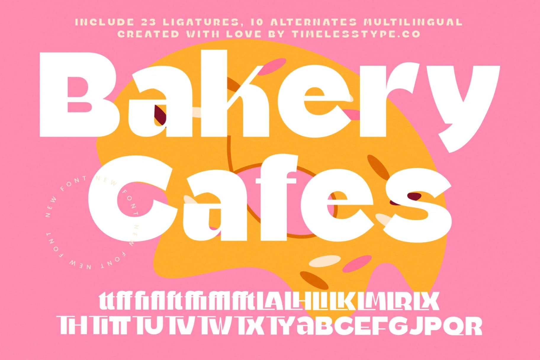 Preview 1 for Bakery Cafes - Modern Sans Serif