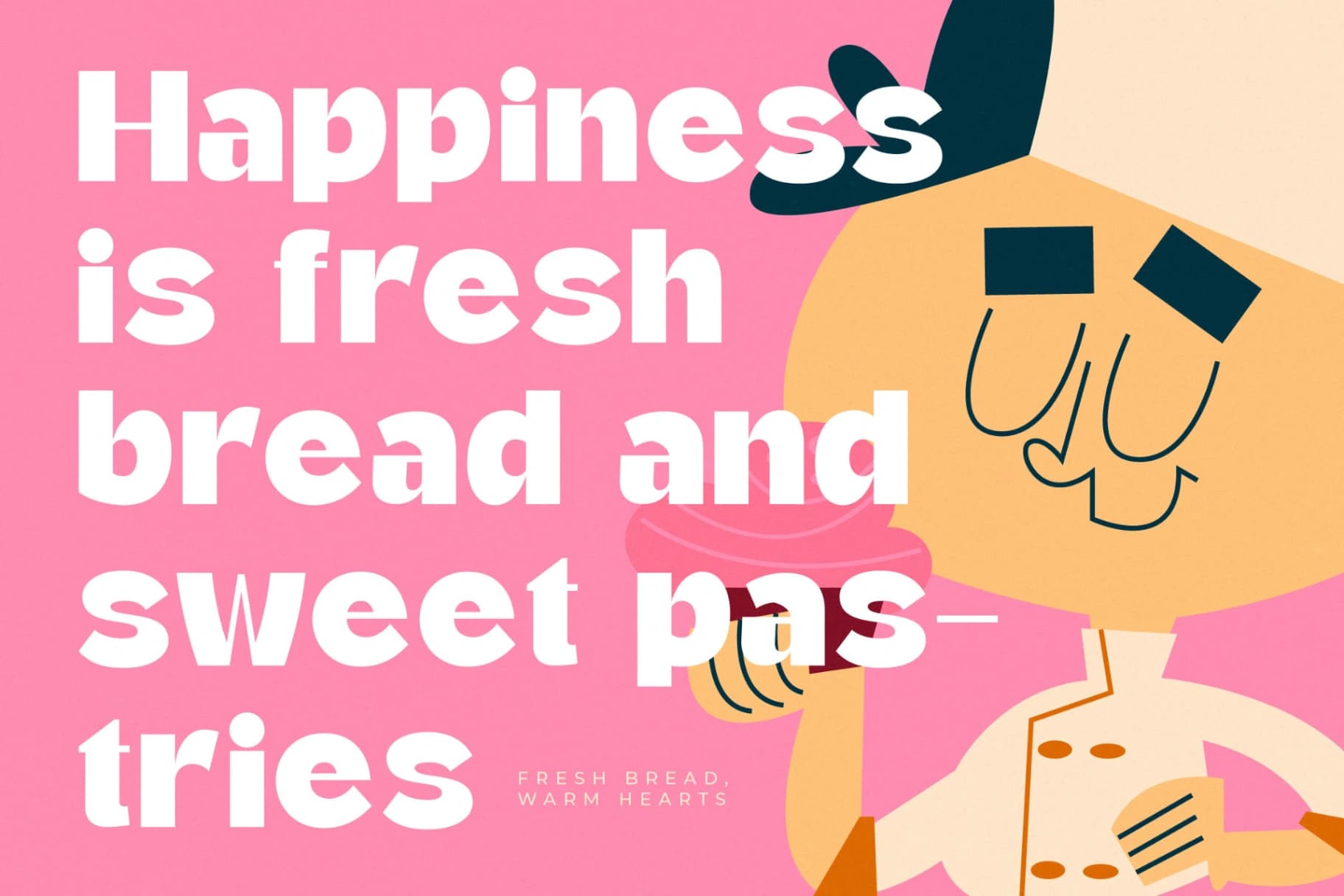 Preview 6 for Bakery Cafes - Modern Sans Serif