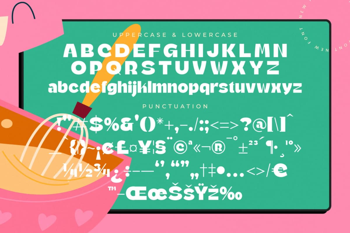 Preview 18 for Bakery Cafes - Modern Sans Serif