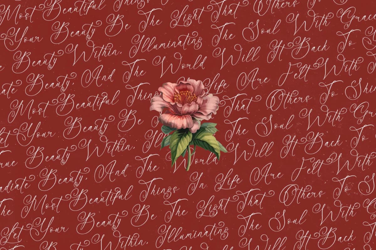 Notheli Dahlia - Stylish Beauty Script Font font preview 12