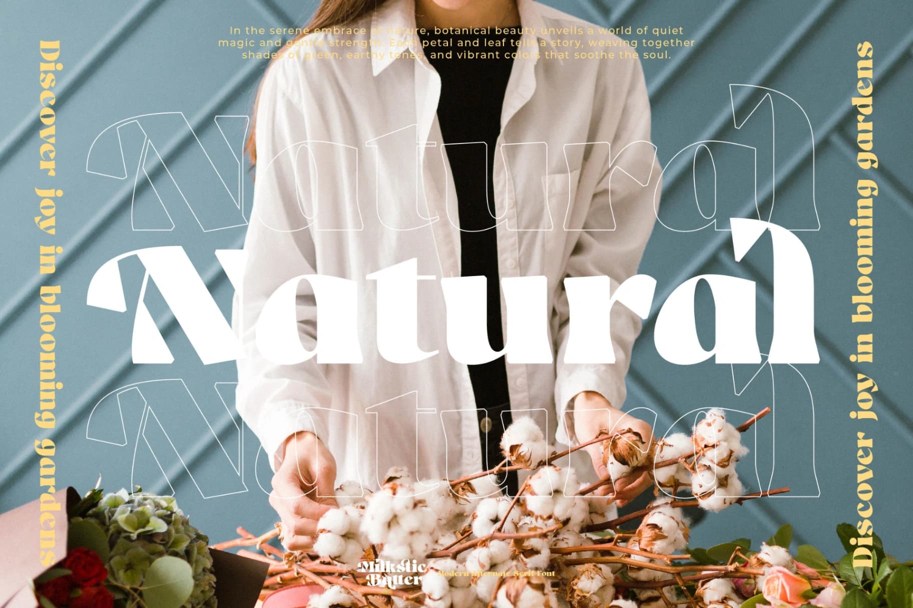 Preview 13 for Milkstic Batter - Modern Alternate Serif Font