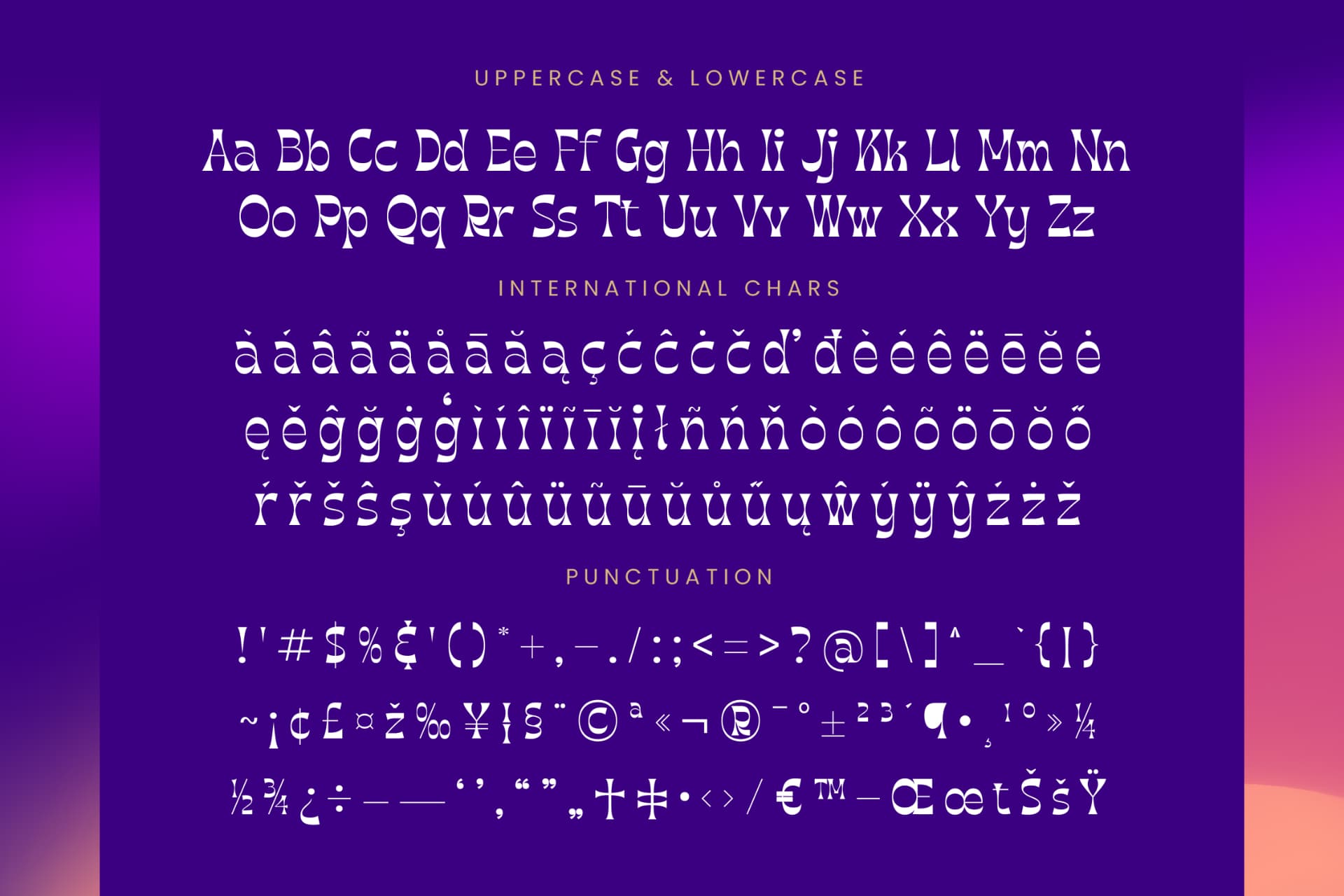 Preview 19 for Morgai Retan - Display Psychedelic Font