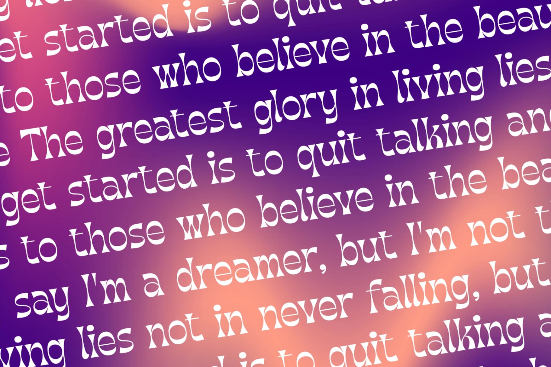 Preview 17 for Morgai Retan - Display Psychedelic Font