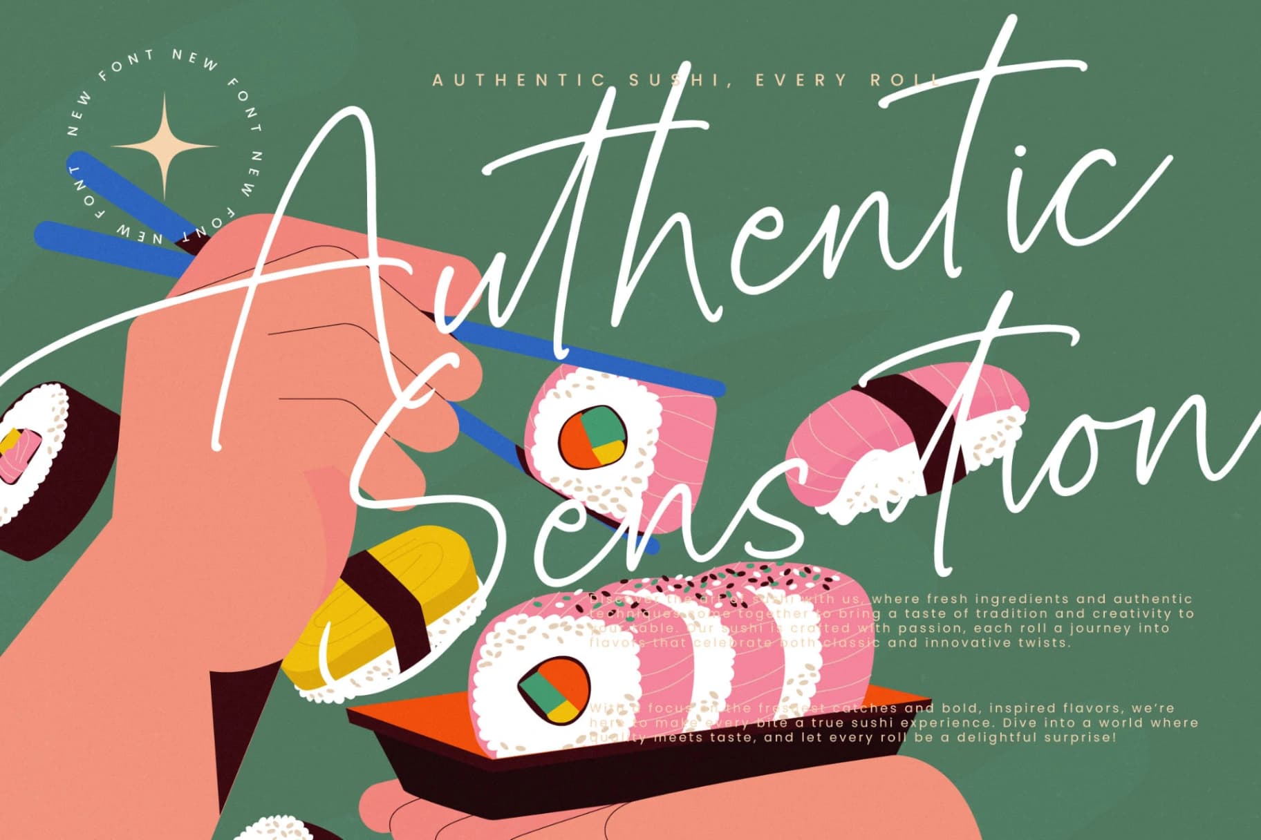 Preview 16 for Handcraft Infinites - Modern Handwritten Script