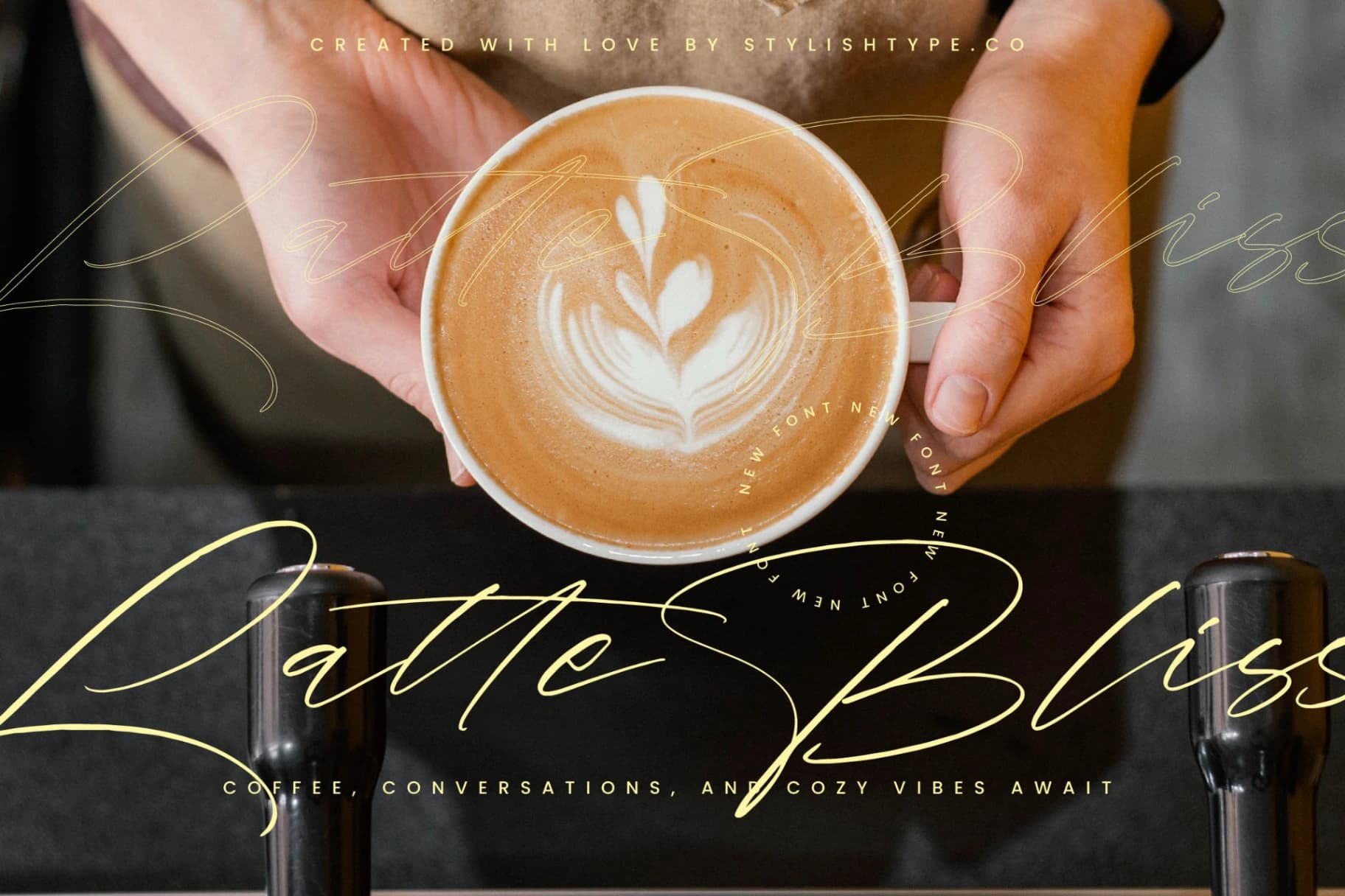 Preview 5 for Romstand Bluelife - Modern Script Font