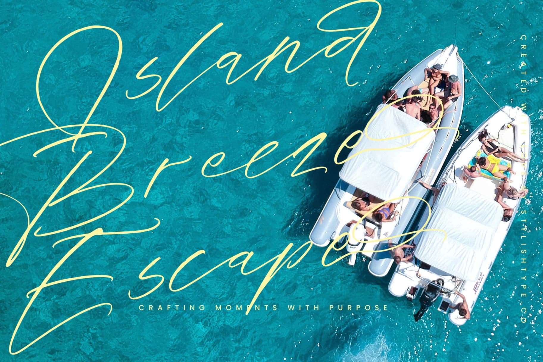 Preview 16 for Romstand Bluelife - Modern Script Font