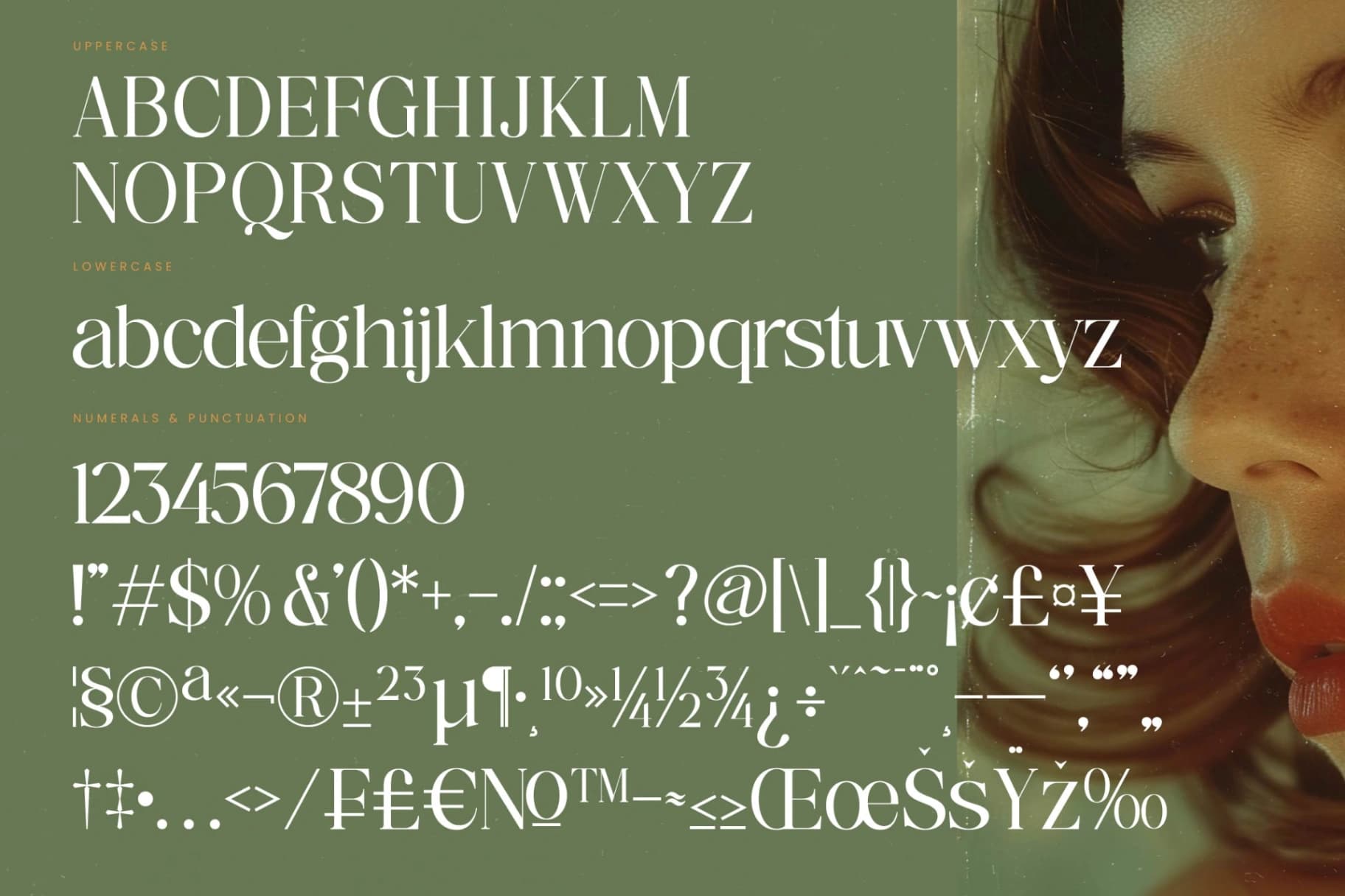 Preview 18 for Nostalgic Flashy - Bold Serif Display Font