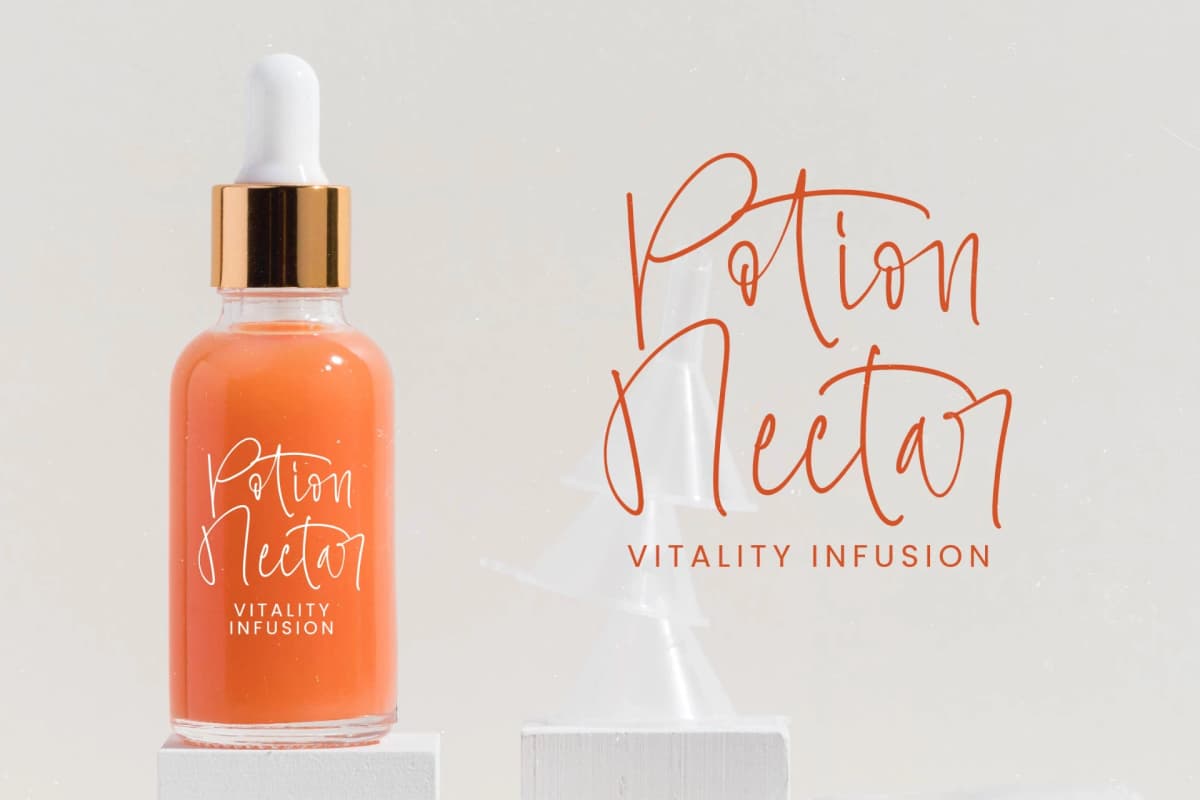 Sensation Fruity - Natural Handwritten Font font preview 5