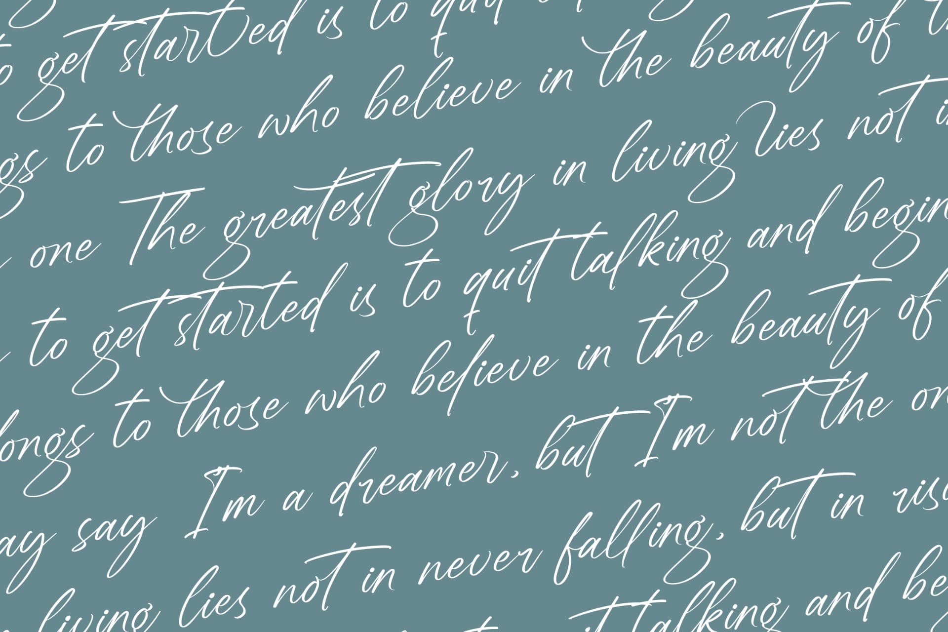 Preview 17 for Sheyotu Etrella - Stylish Handwritten Font