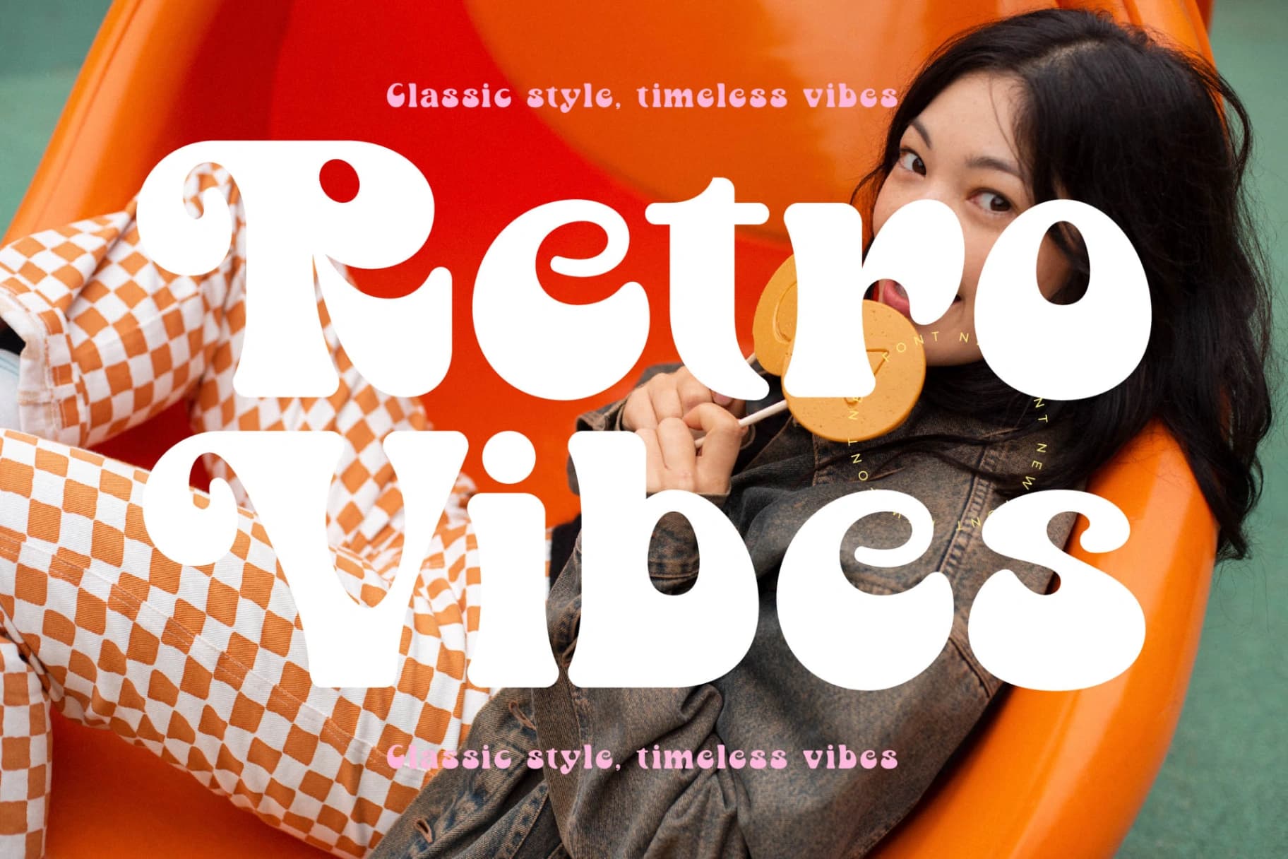 Preview 6 for Mystic Smiles - Groovy Display Font