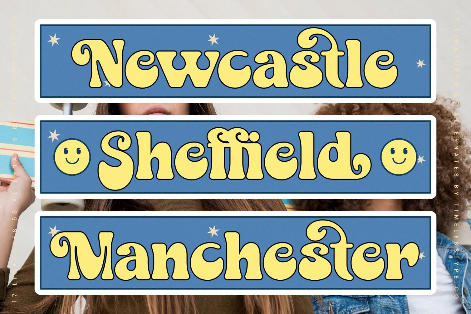 Preview 11 for Mystic Smiles - Groovy Display Font