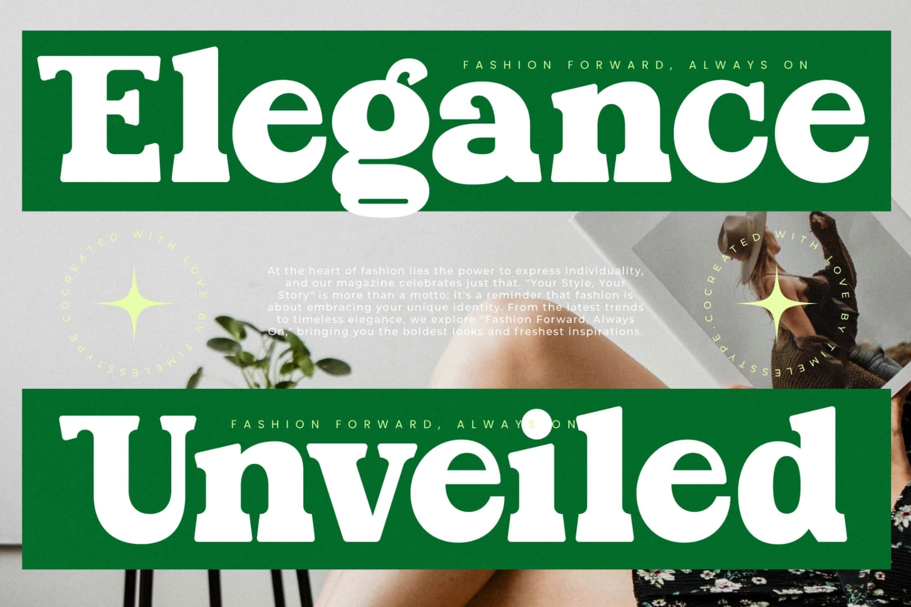 Preview 8 for Parfect Silent - Modern Bold Serif Font