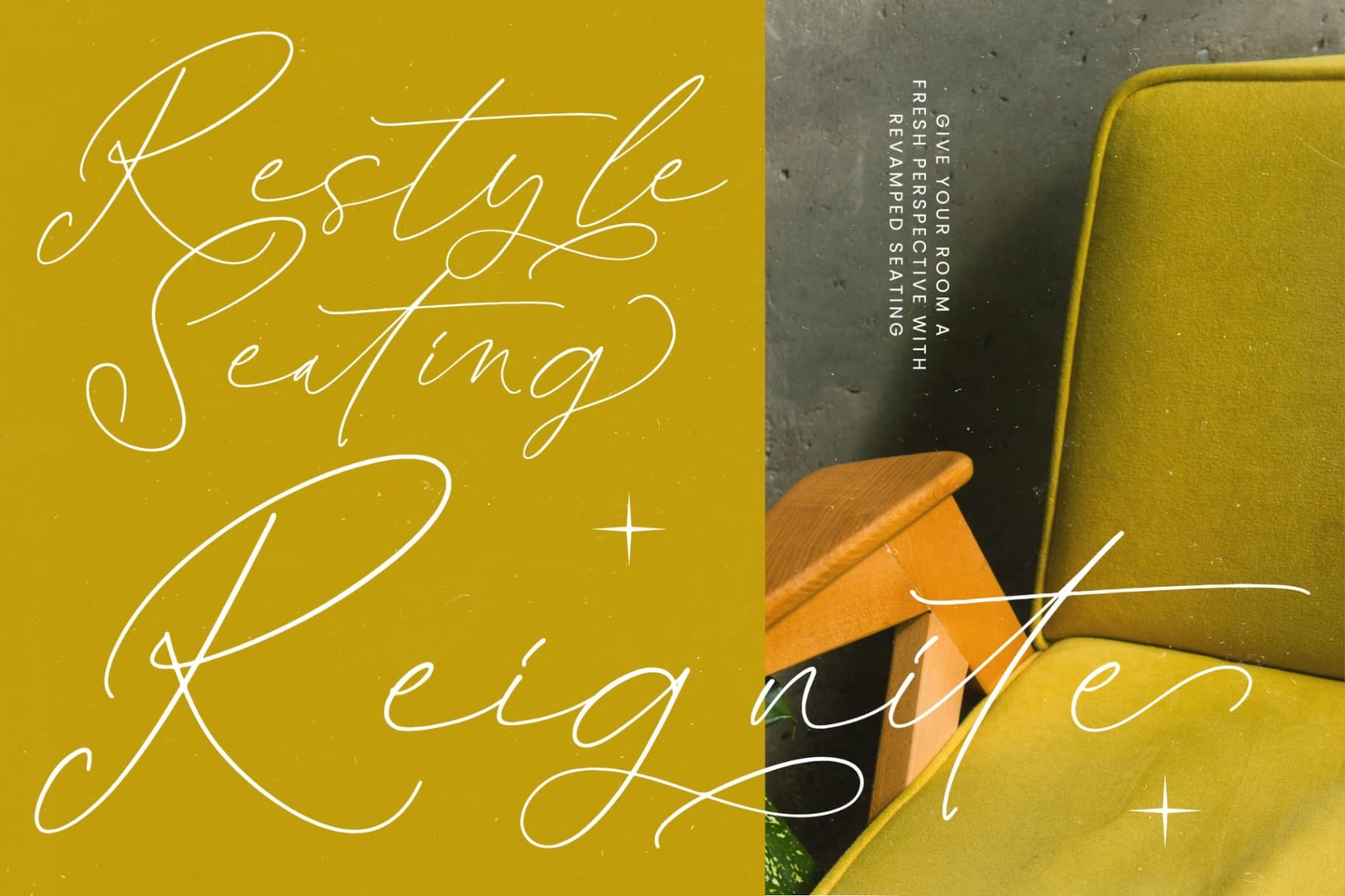 Preview 3 for Modesta Outlook - Stylish Handwritten Font