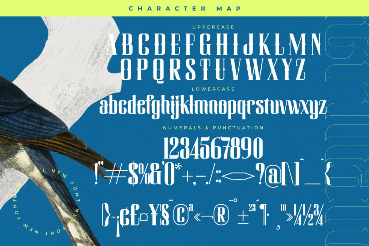 Preview 18 for Hermatic - Modern Blackletter Font