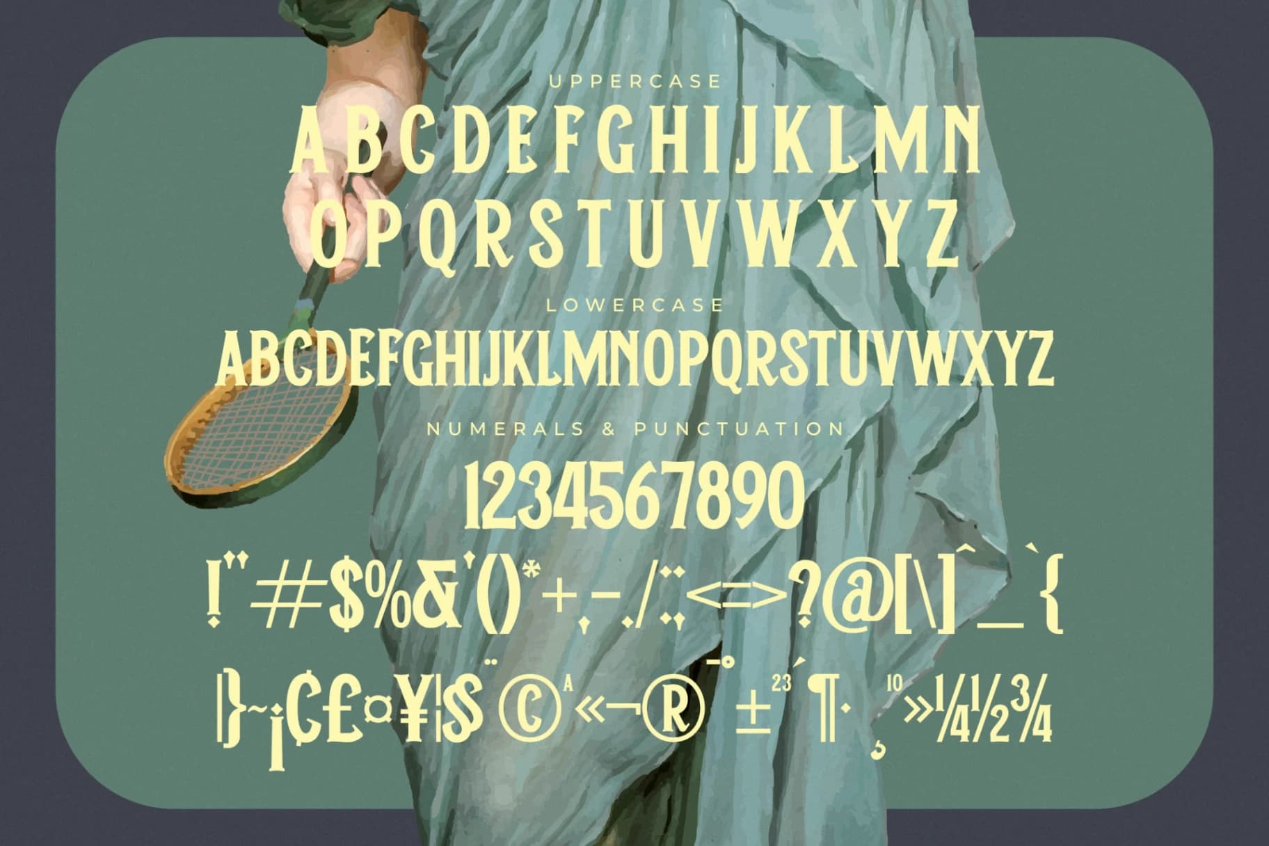 Preview 18 for Historic Mystique - Modern Display Serif Typeface