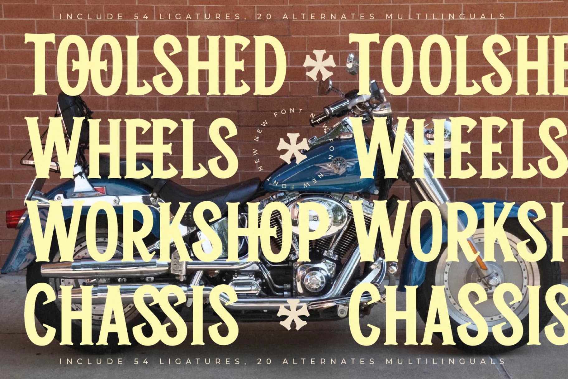 Preview 13 for Historic Mystique - Modern Display Serif Typeface