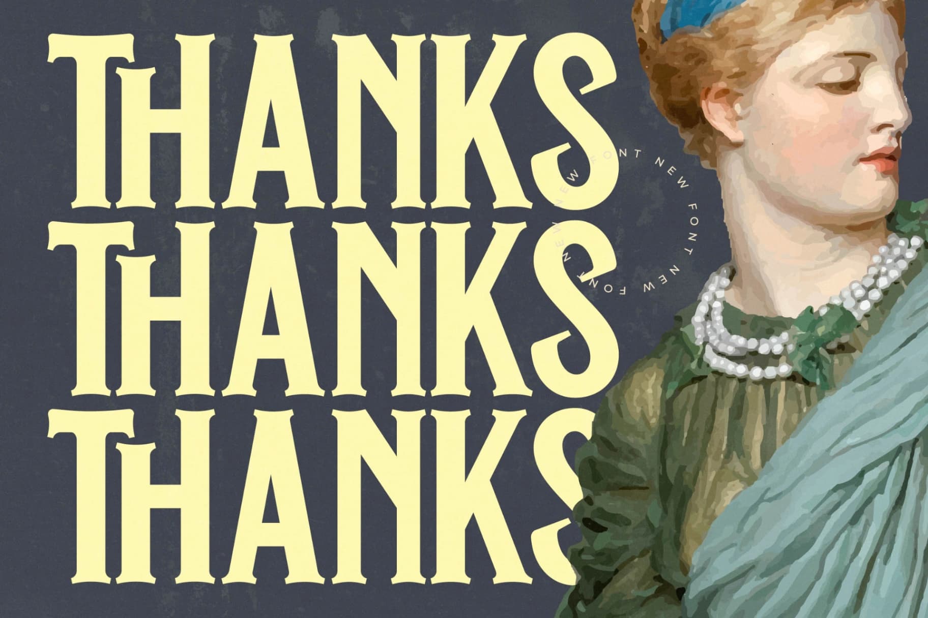Preview 20 for Historic Mystique - Modern Display Serif Typeface