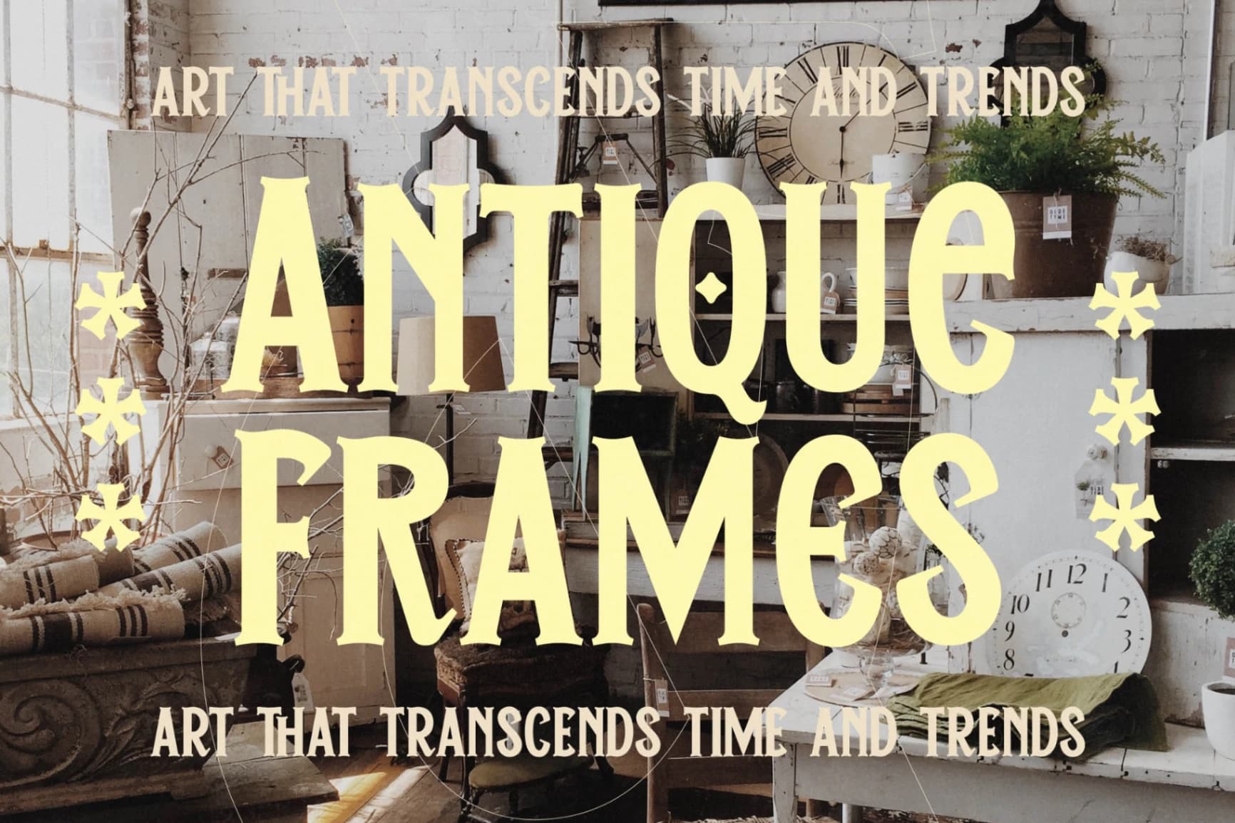 Preview 10 for Historic Mystique - Modern Display Serif Typeface