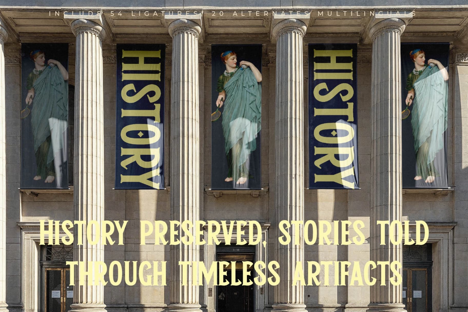Preview 15 for Historic Mystique - Modern Display Serif Typeface