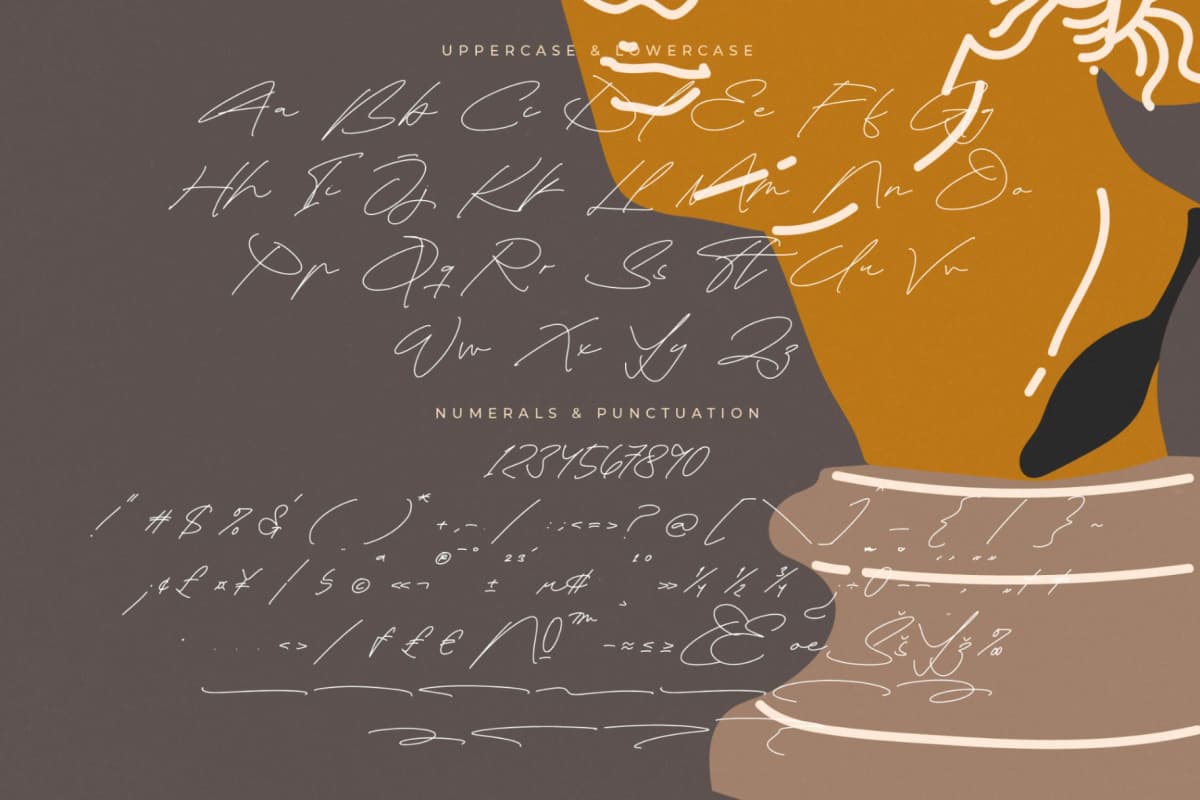 Preview 18 for Silhouete Charming - Monoline Elegant Script