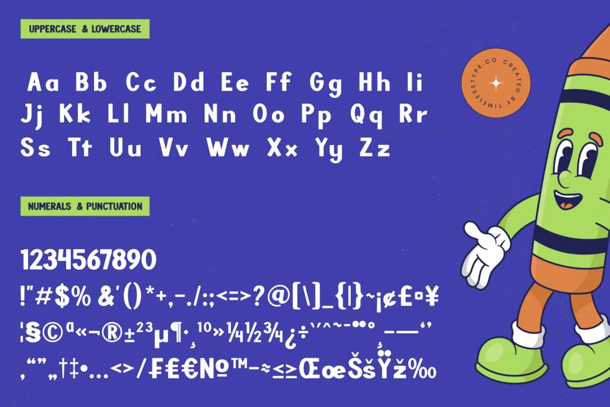 Creator Genius - Bold Sans Display Font font preview 18