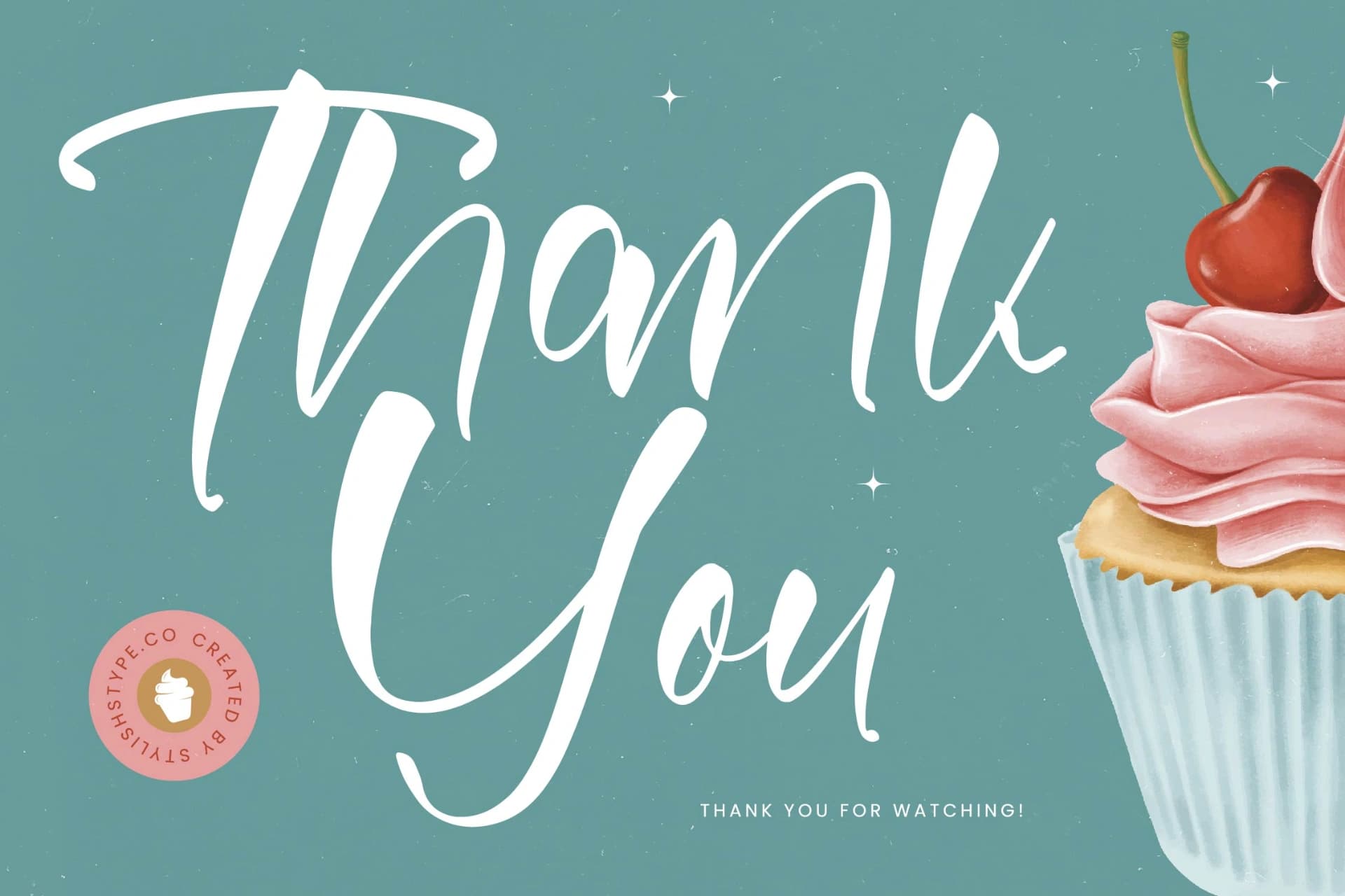 Preview 20 for Delicate Cakes - Quirky Handwritten Script