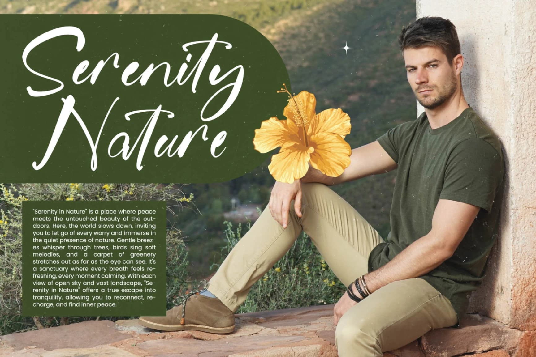 Preview 6 for Jungle Coastal - Natural Handwritten Font