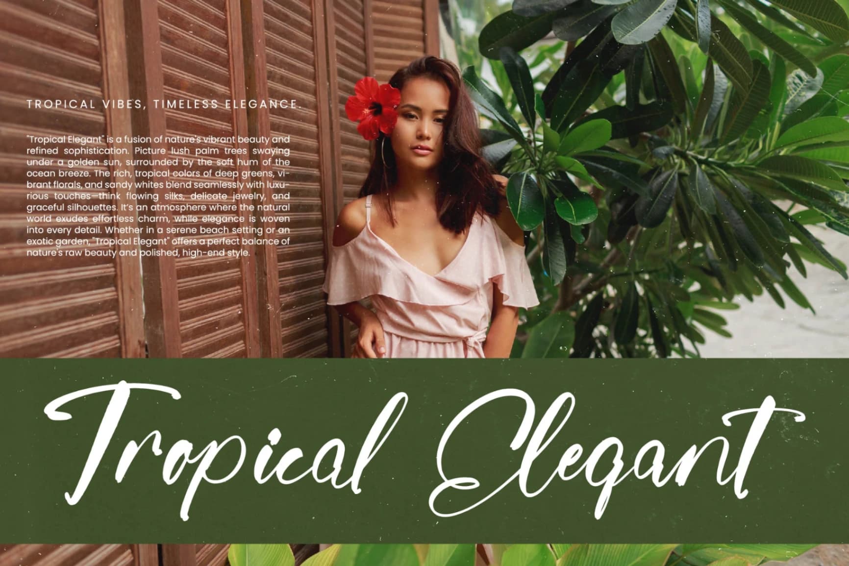 Preview 12 for Jungle Coastal - Natural Handwritten Font