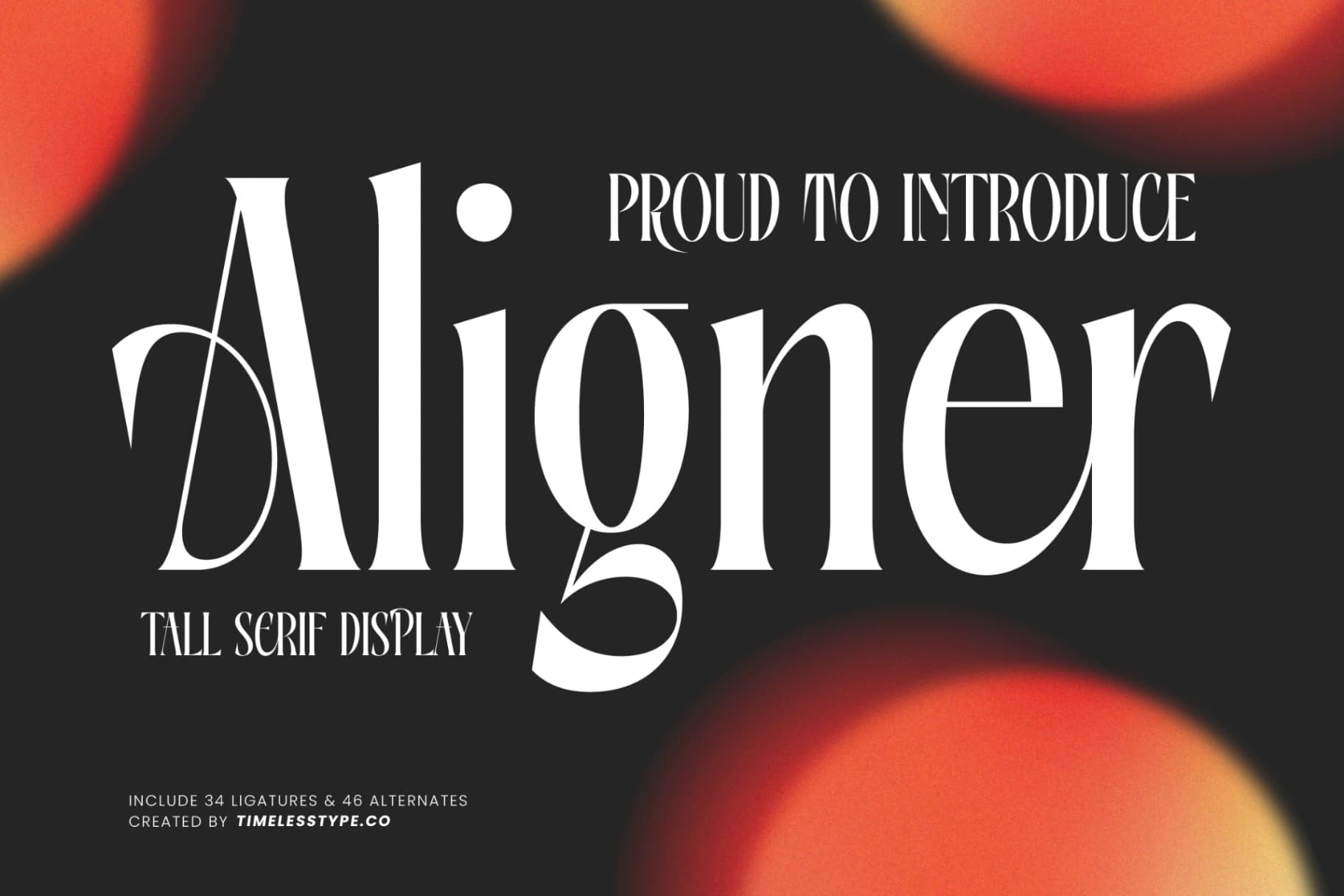 Preview 1 for Aligner - Tall Serif Display