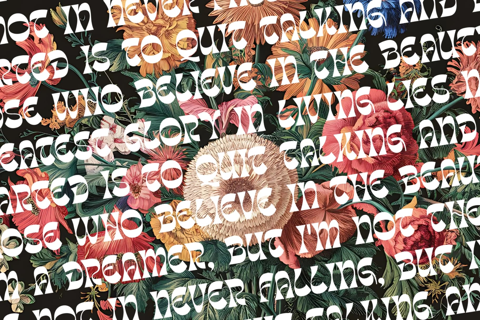 Preview 17 for Tanqier - Groovy Display Font