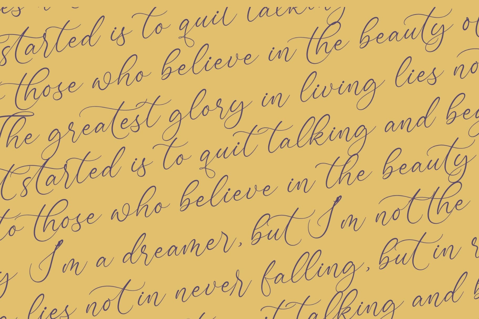 Preview 16 for Bottonia Scottella - Stylish Calligraphy Font