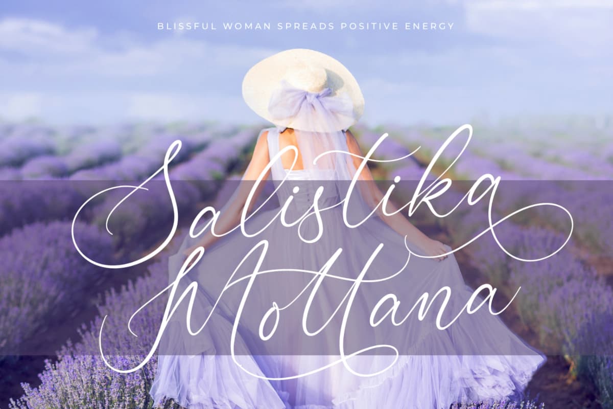 Bottonia Scottella - Stylish Calligraphy Font font preview 6