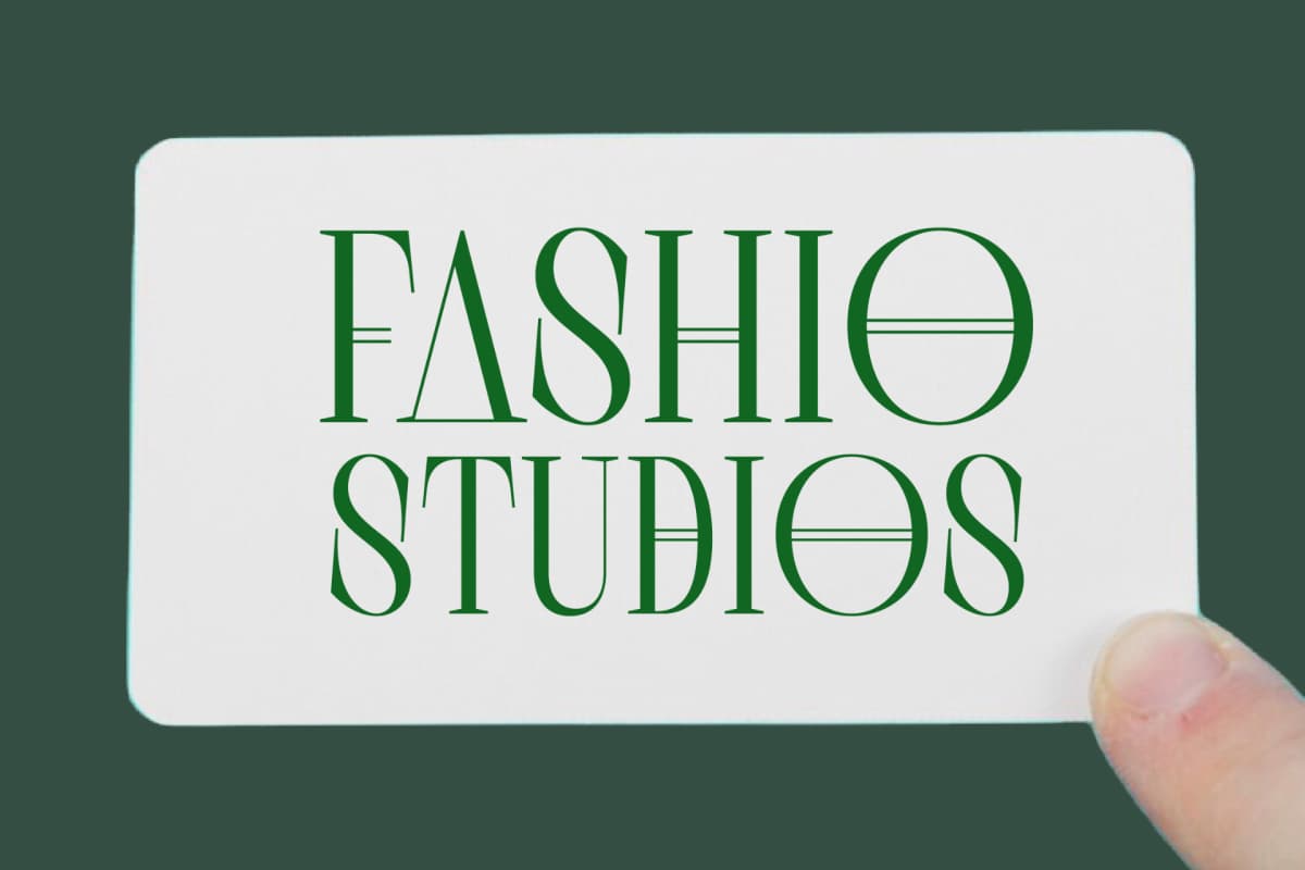 Scarfi Modern - All Caps Serif Display Font font preview 2