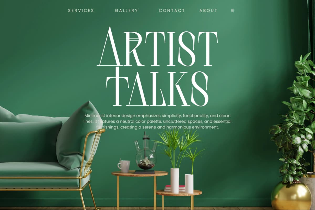 Scarfi Modern - All Caps Serif Display Font font preview 6