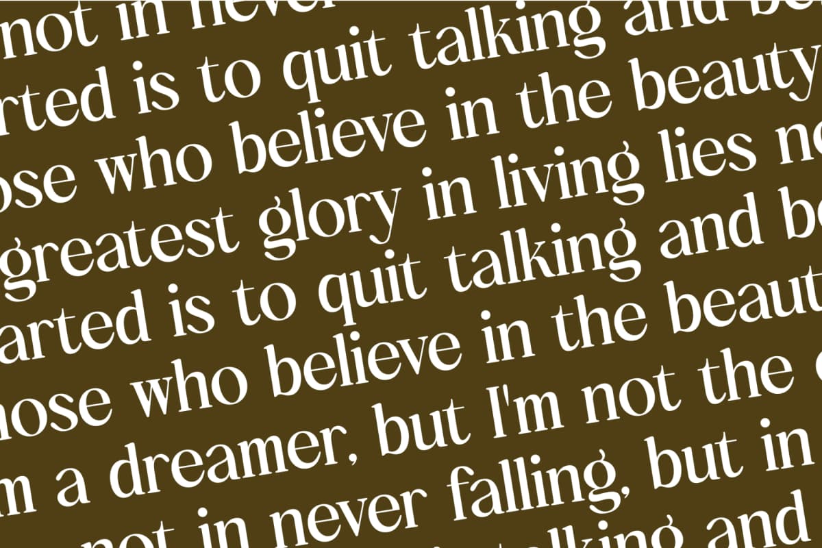 Bulings Nature - Vintage Serif Display font preview 17