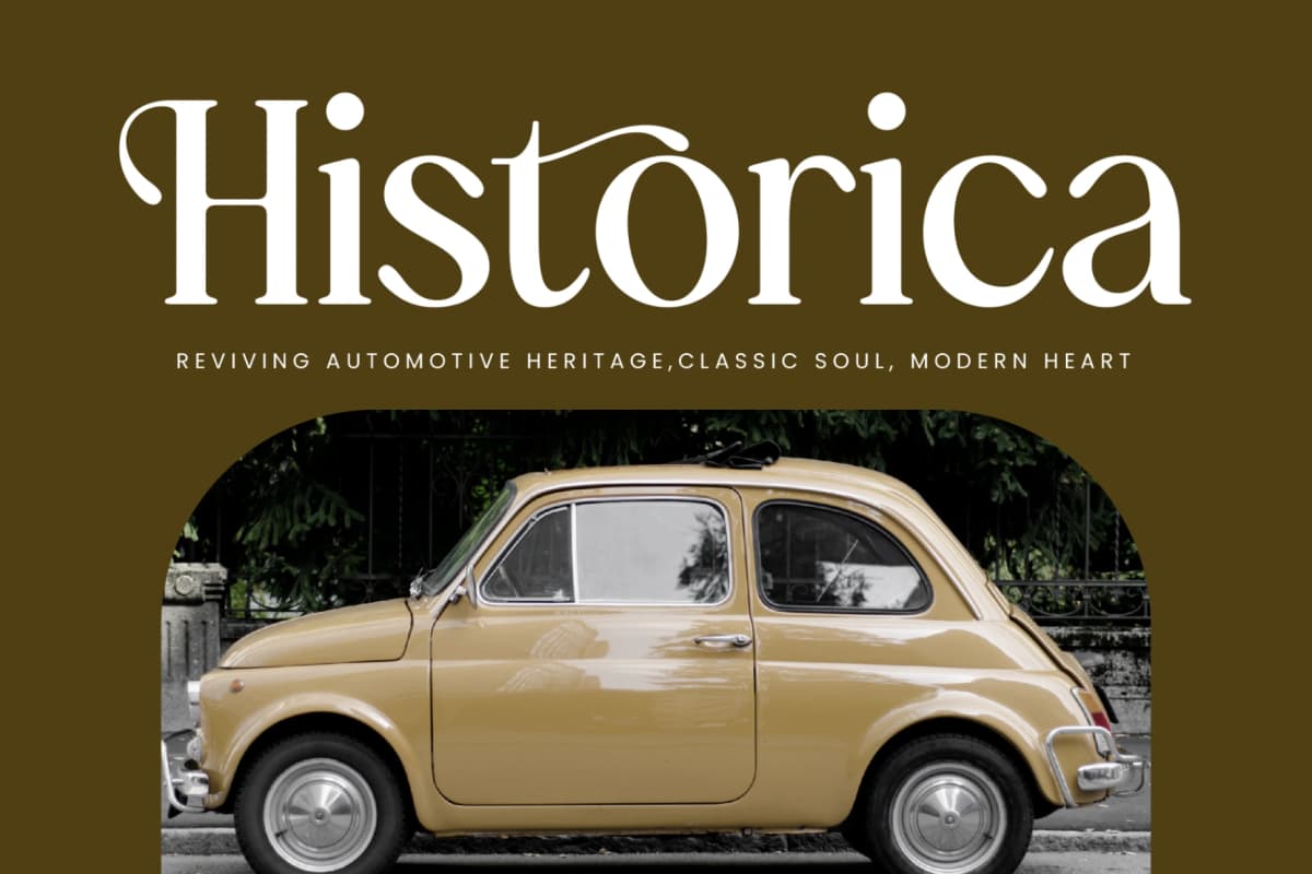 Bulings Nature - Vintage Serif Display font preview 15
