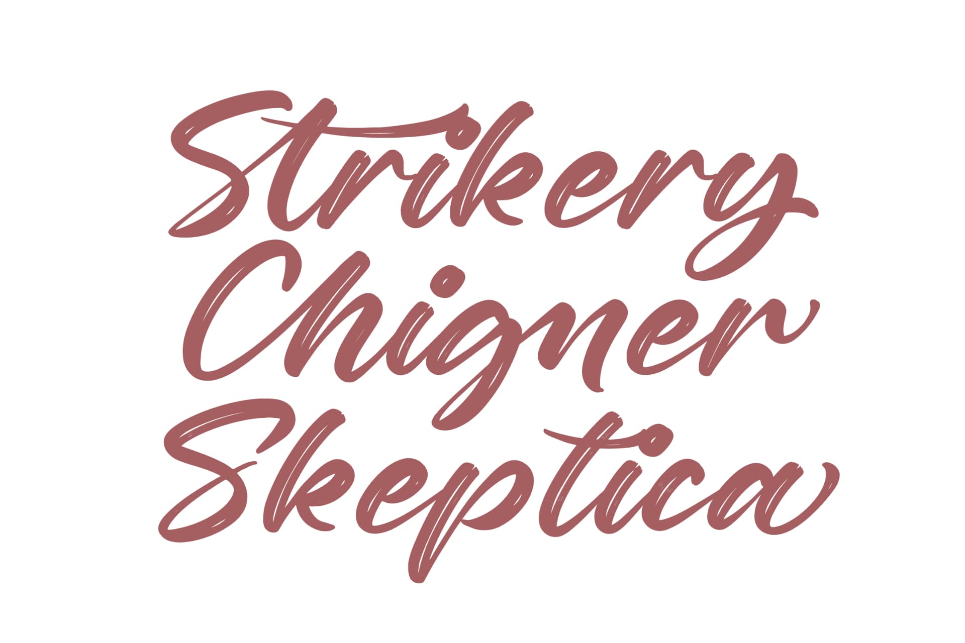 Preview 15 for Nighty Styling - Modern Brush Font