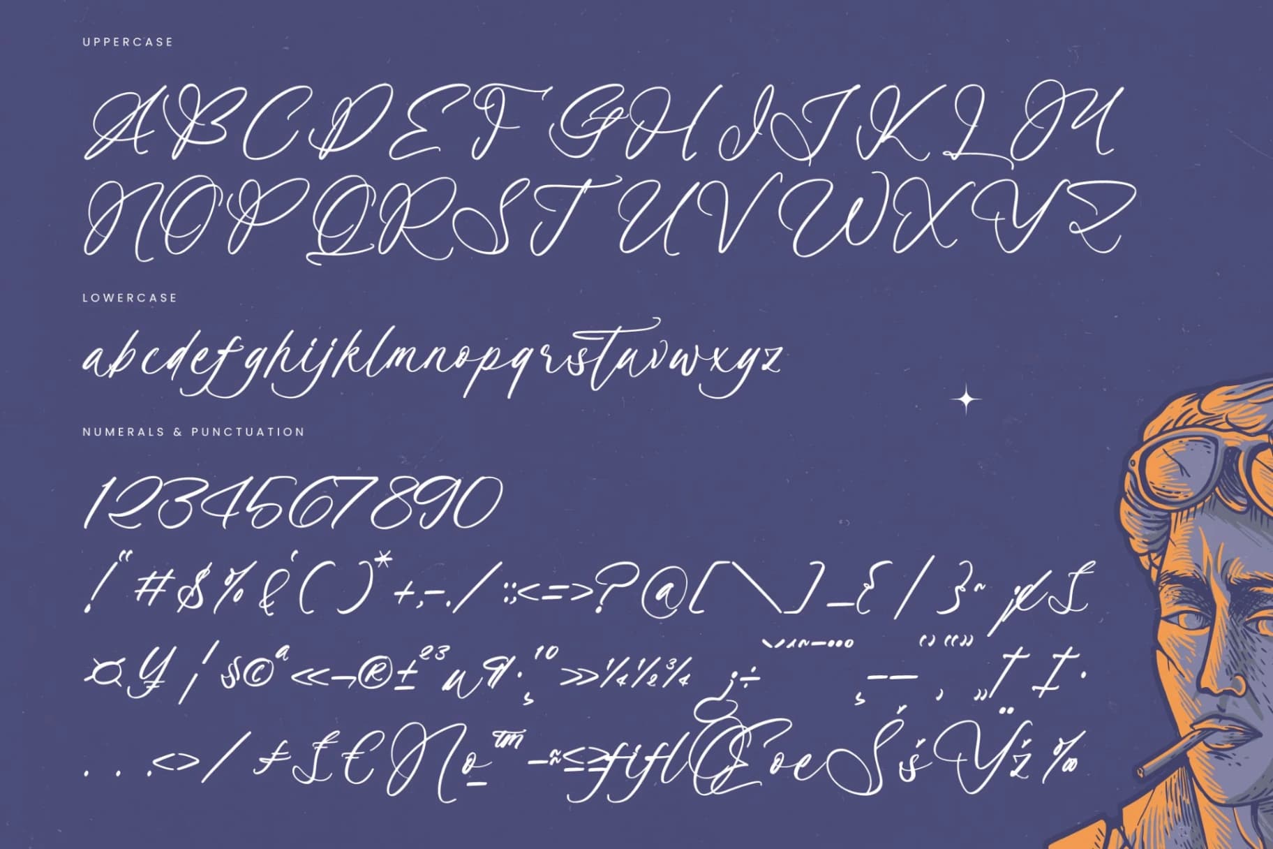 Preview 18 for Princely Agatha - Stylish Calligraphy Font