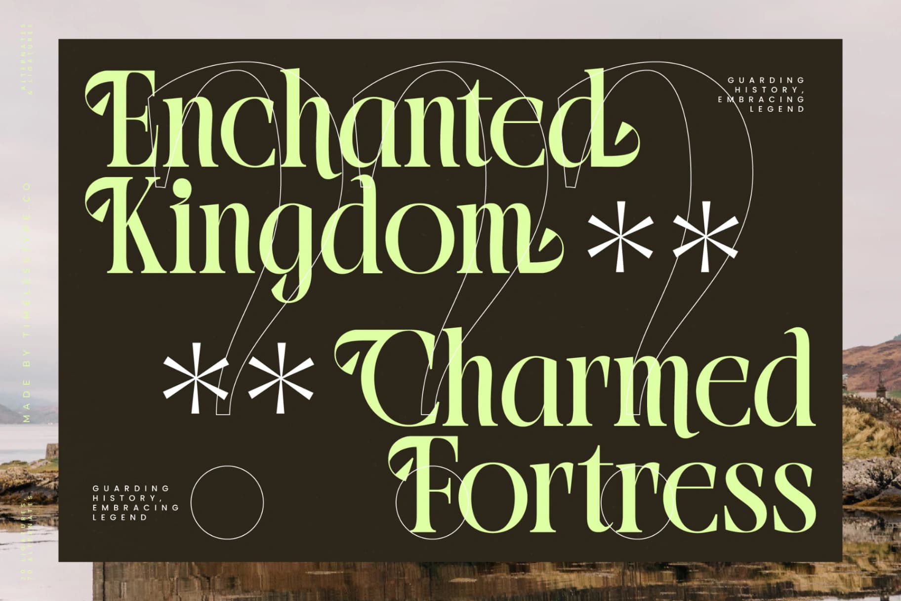Preview 13 for Blistega - New Bold Tall Serif Font