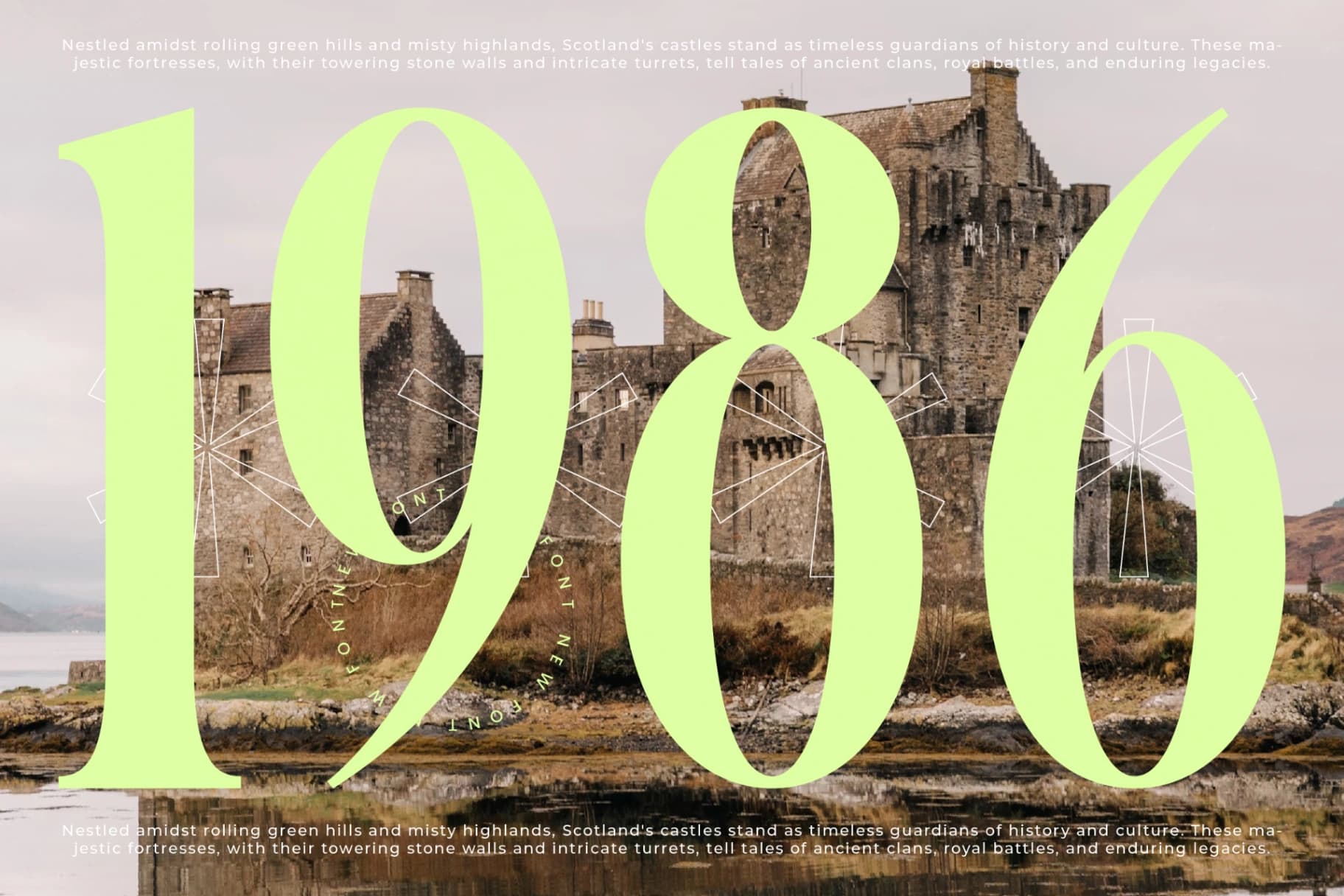 Preview 3 for Blistega - New Bold Tall Serif Font