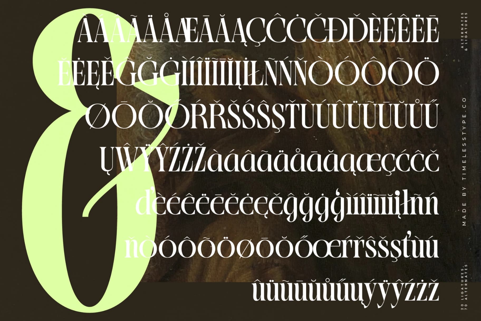 Preview 10 for Blistega - New Bold Tall Serif Font