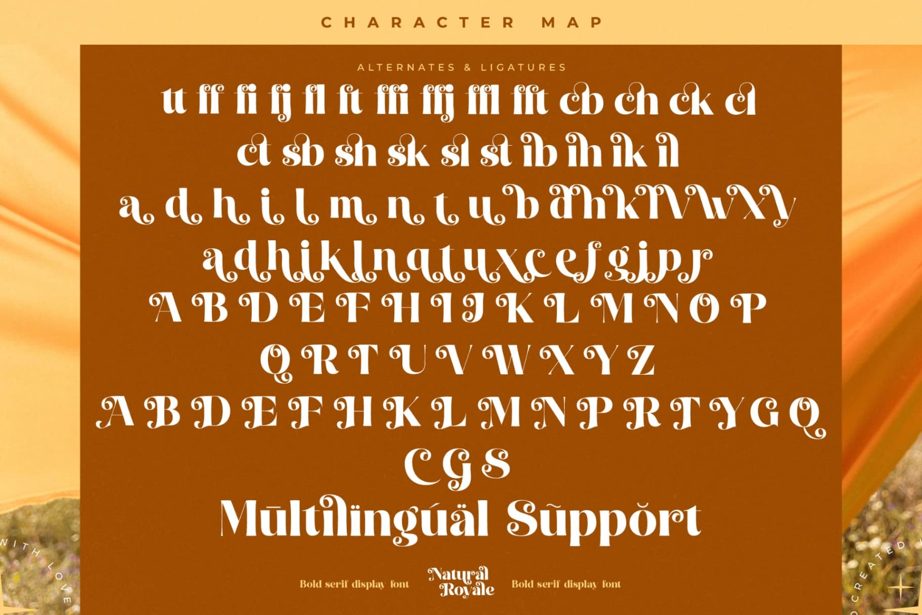 Preview 19 for Natural Royale - Bold Serif Display Font