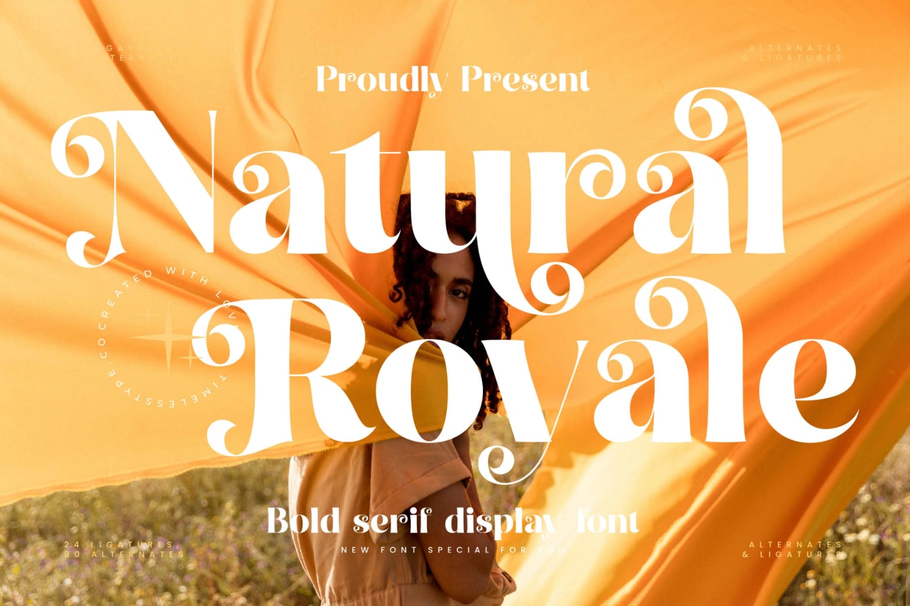 Preview 1 for Natural Royale - Bold Serif Display Font