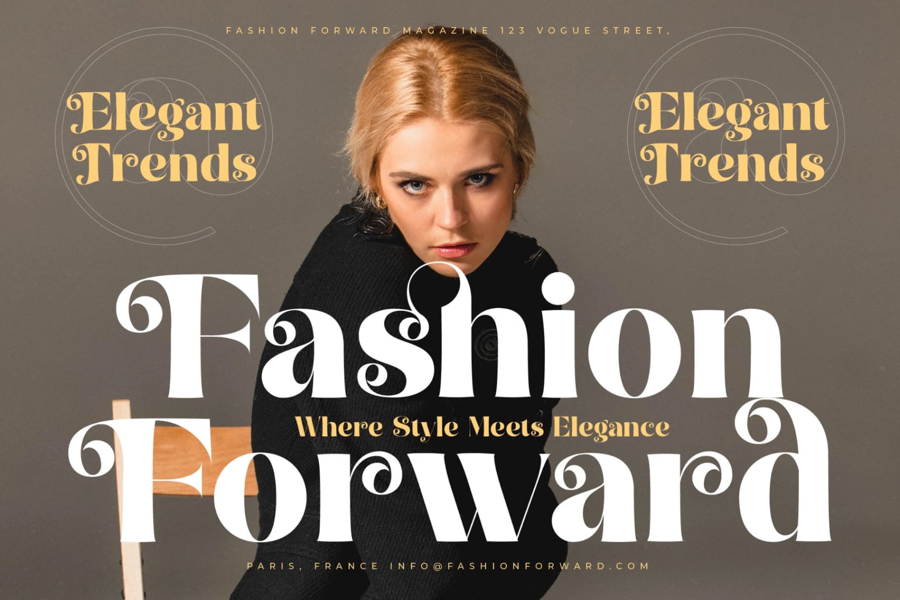 Preview 7 for Natural Royale - Bold Serif Display Font