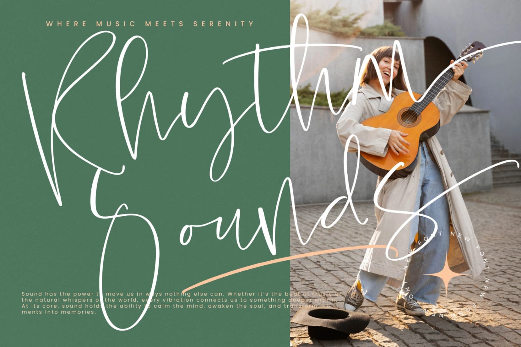 Preview 7 for Melodies Sounds - Modern Handwritten Script