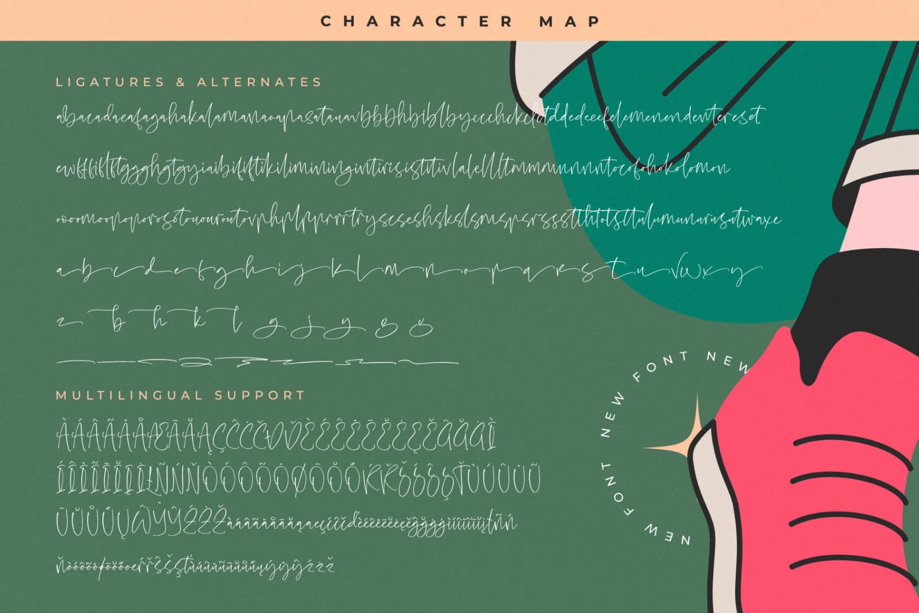 Preview 19 for Melodies Sounds - Modern Handwritten Script