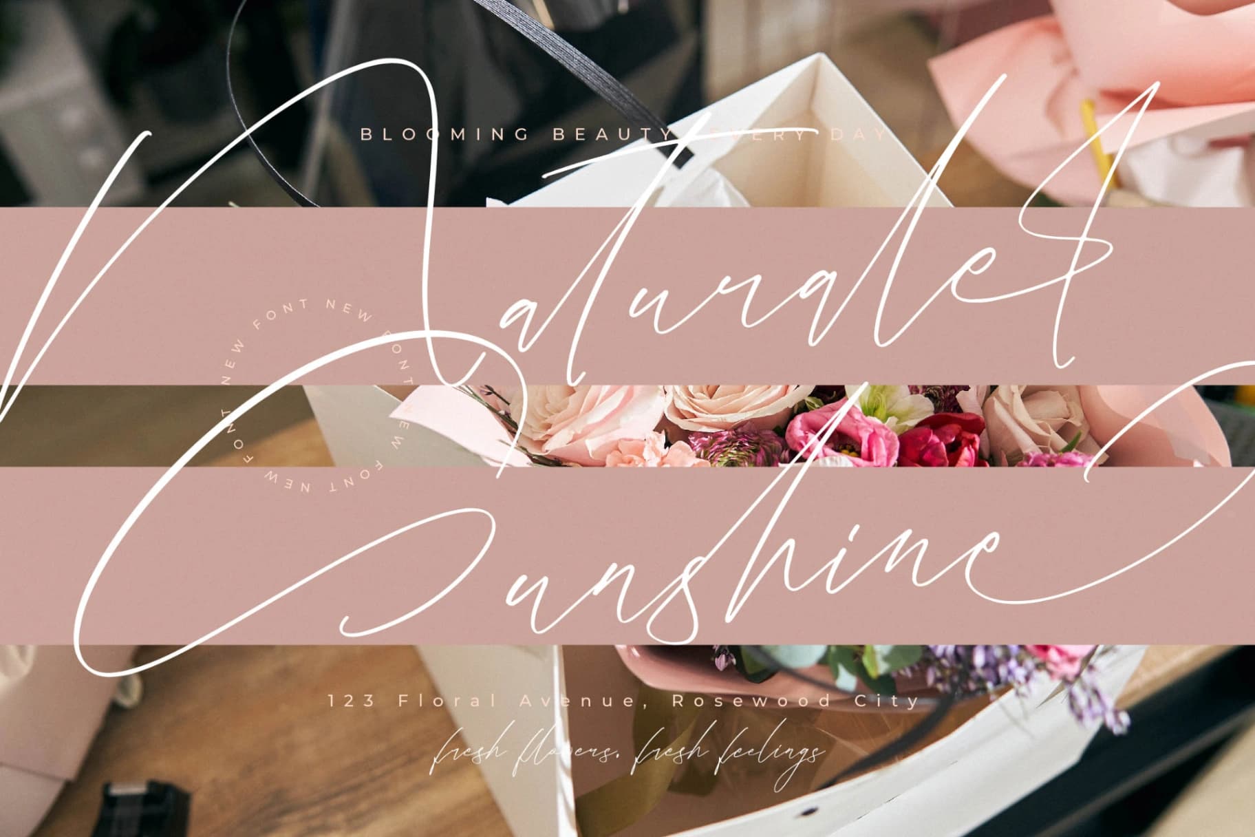 Preview 17 for Sparkling Brighters - Beautiful Script Font