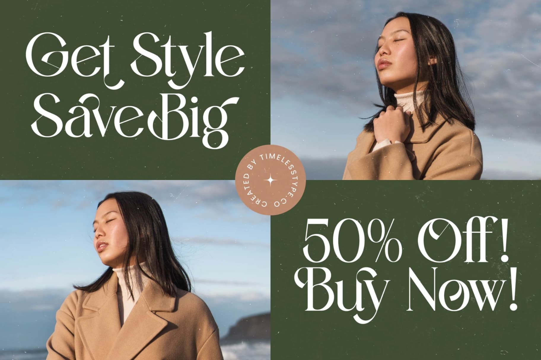 Preview 15 for Kinetic Bravely - Bold Tall Serif Font